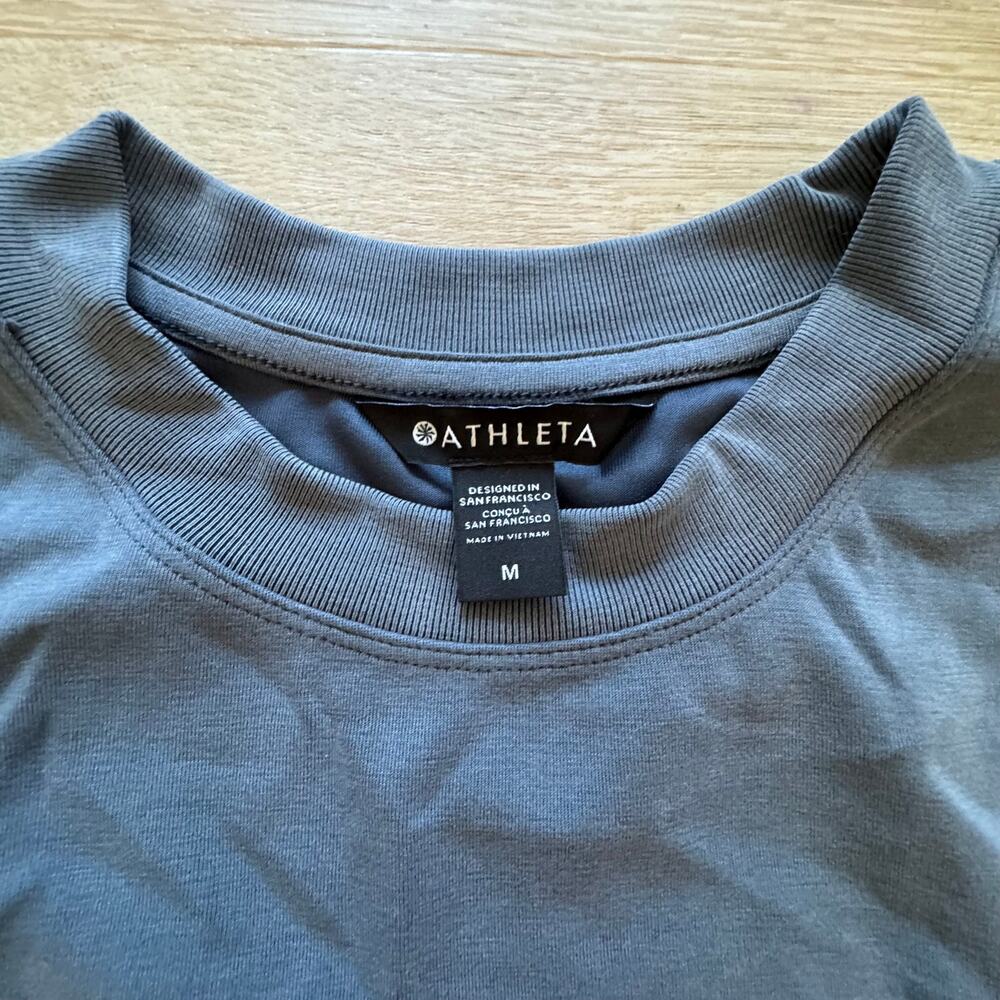 Athleta Seasoft Crewneck Sweatshirt - Size M - Picture 6 of 6